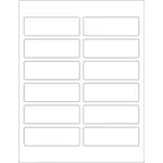 WL-161 address label template vector illustration